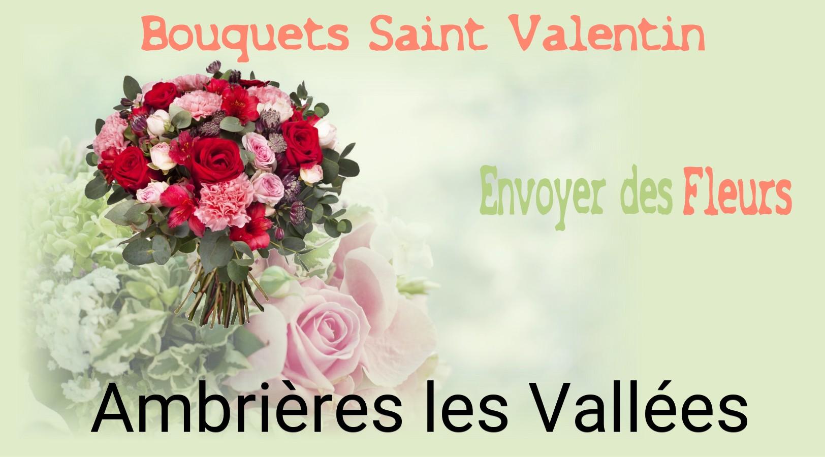 Roses de Saint-Valentin livrées à Ambrières-les-Vallées